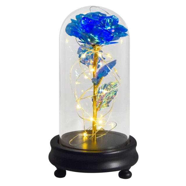 Preserved Roses In Glass Galaxy